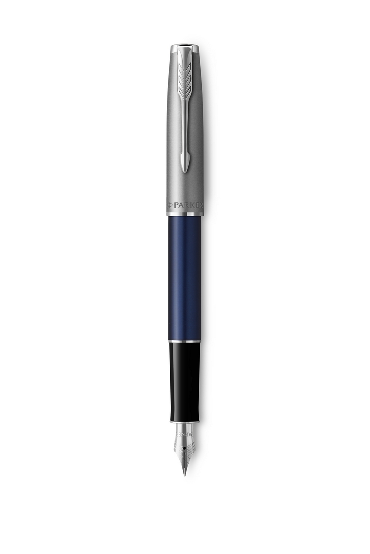 Pióro wieczne Parker Sonnet Sand Blasted Metal Blue CT